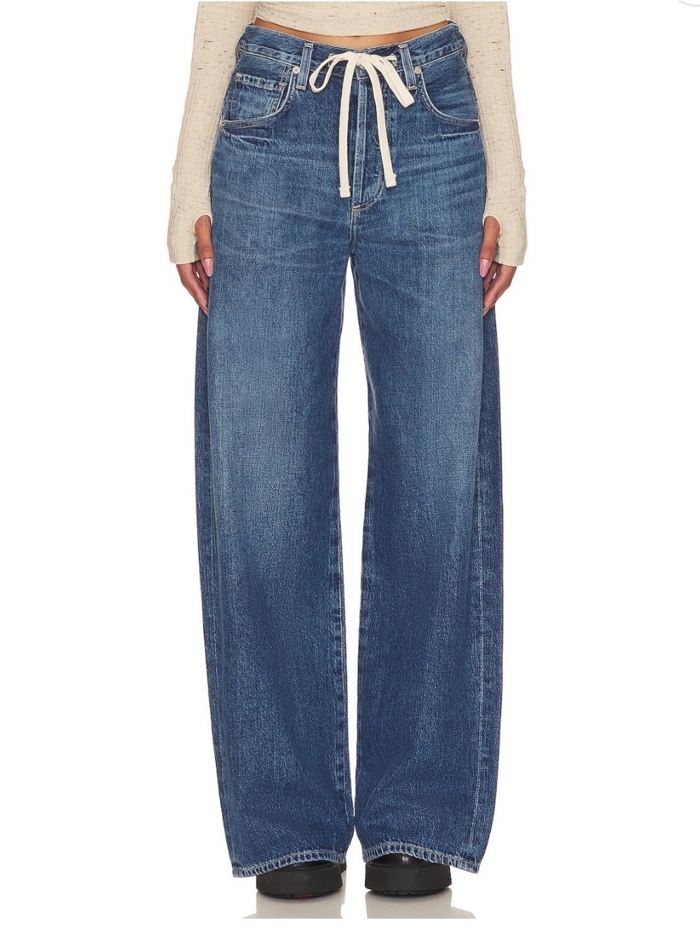 Citizens Of Humanity Brynn Drawstring Trouser Jeans in Atlantis